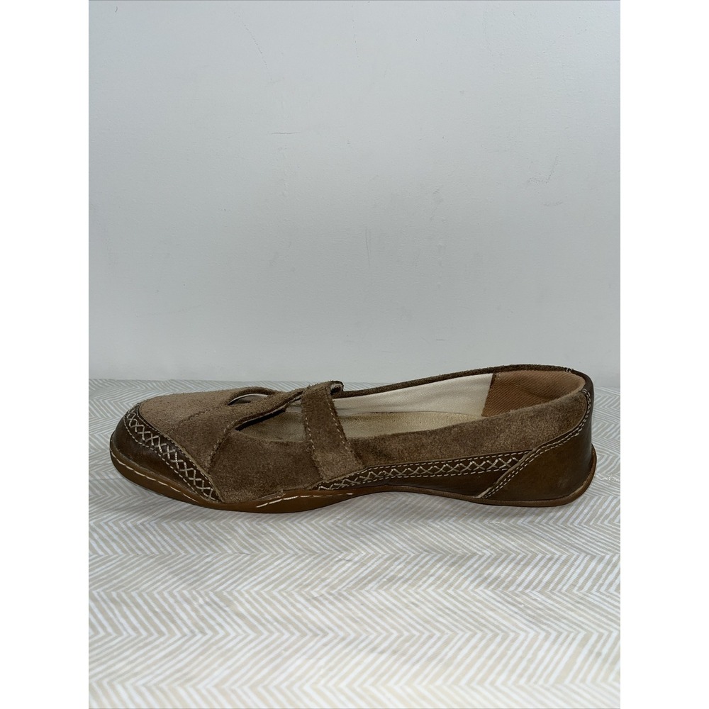 Timberland Earthkeepers Women's 7 Brown Suede Slip On Cushioned Loafers Casual - Picture 7 of 16